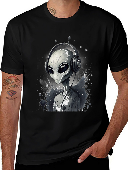 Alien Headphone T-Shirt