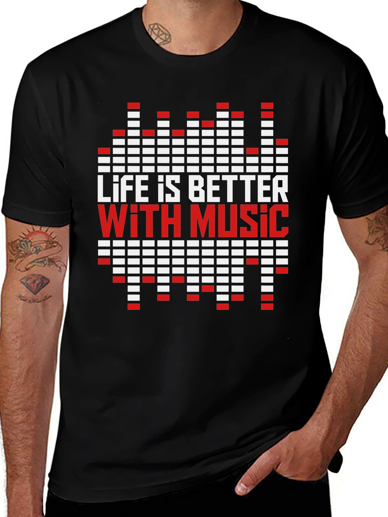 Life is Better with Music T-Shirt