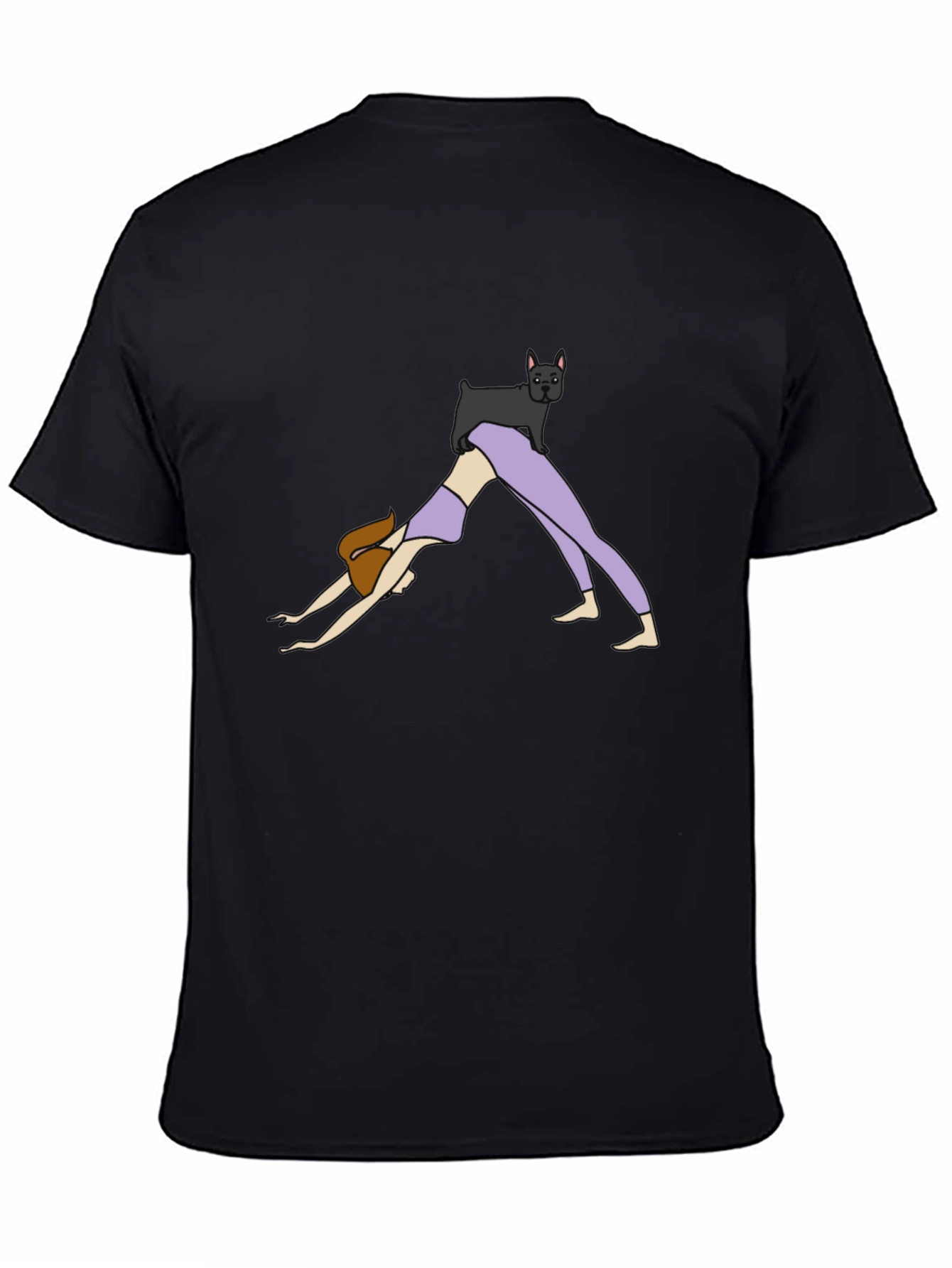 Yoga Dog T-Shirt - Downward Dog Pose Tee