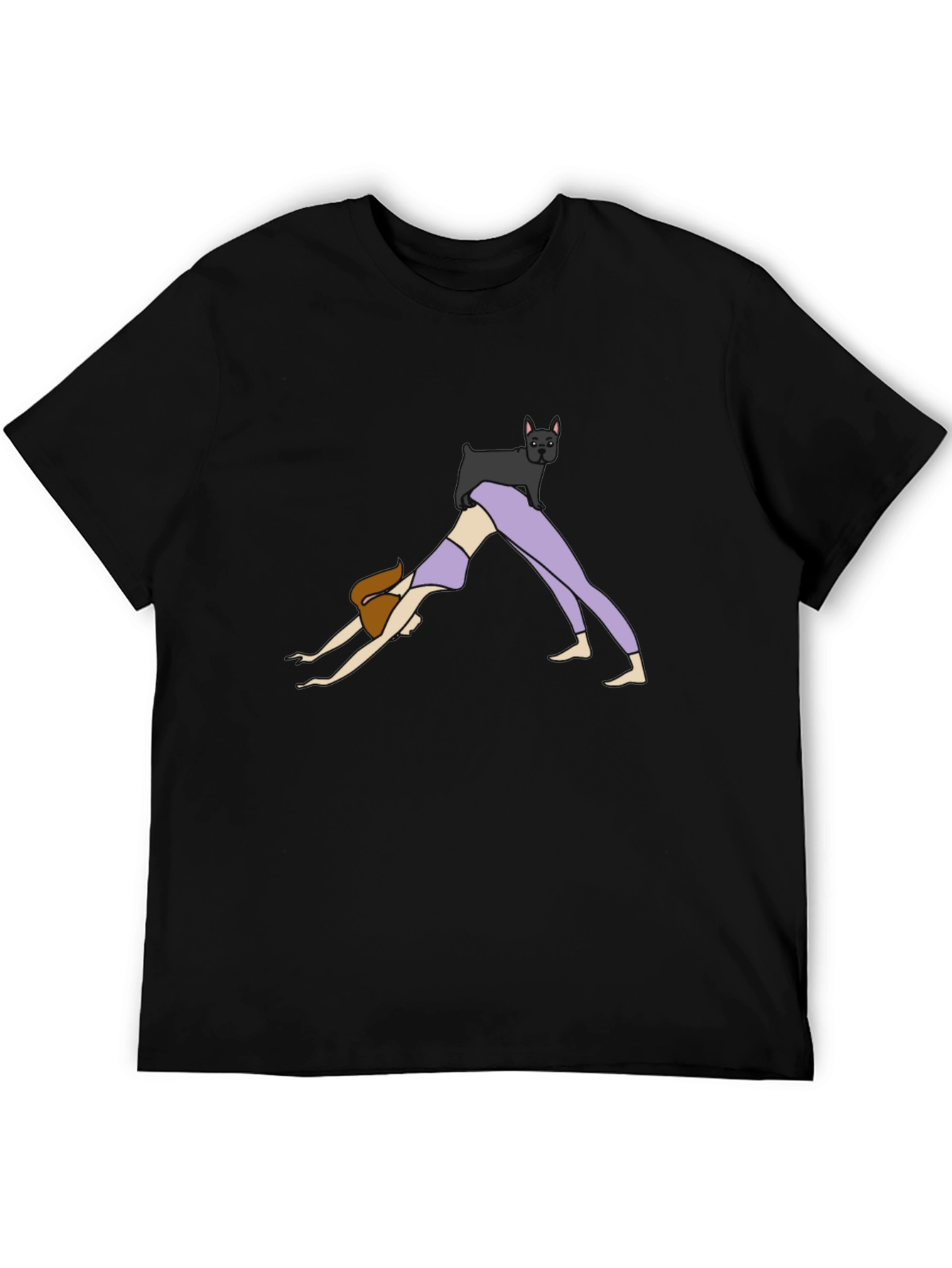 Yoga Dog T-Shirt - Downward Dog Pose Tee