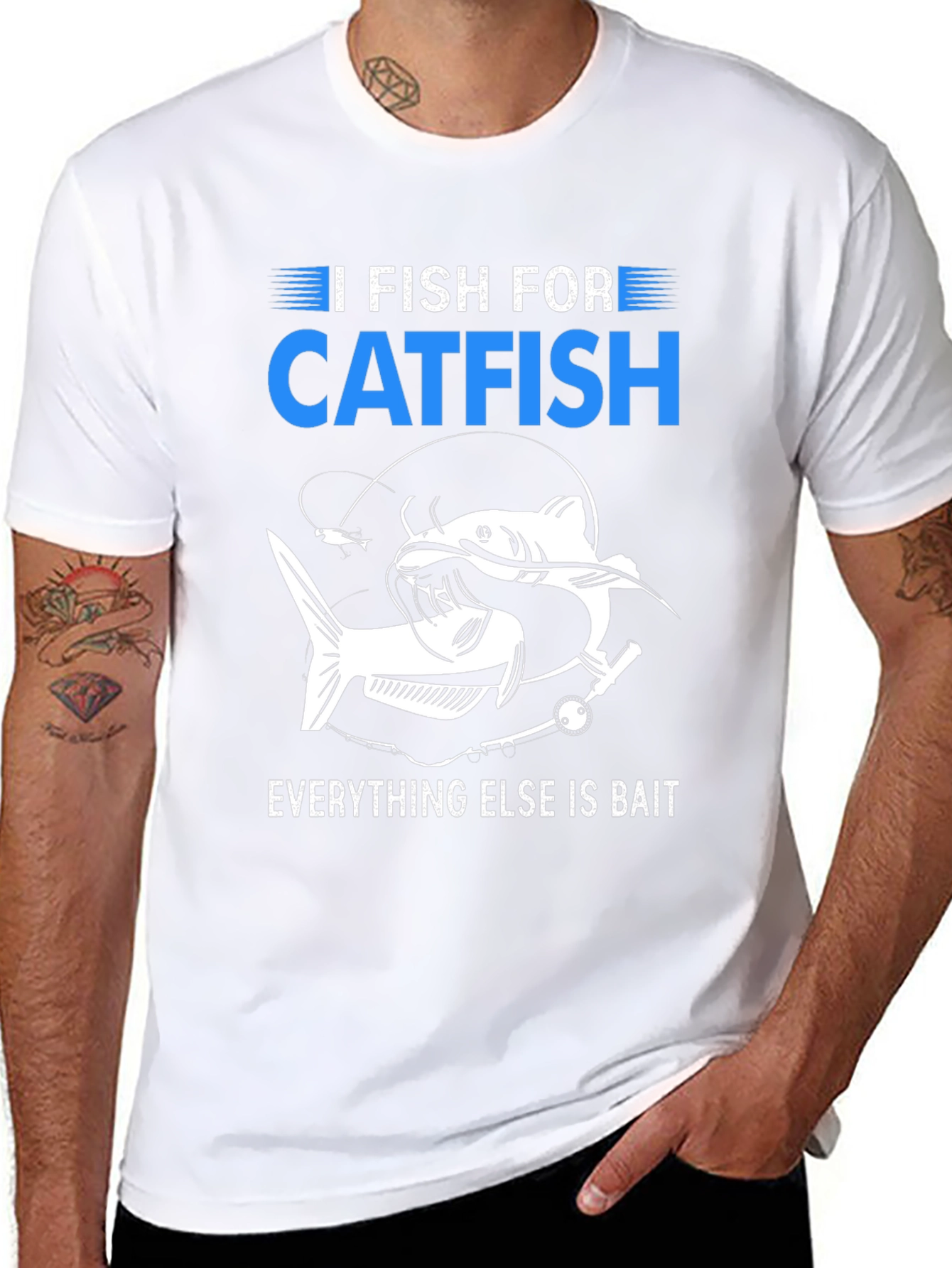 I Fish For Catfish T-Shirt