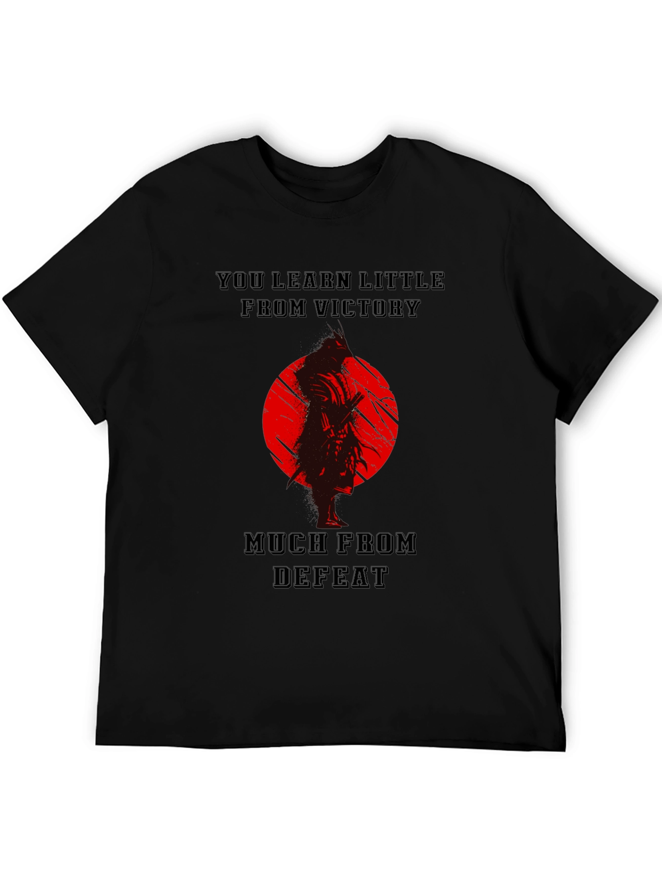 Samurai Defeat Victory Graphic T-Shirt
