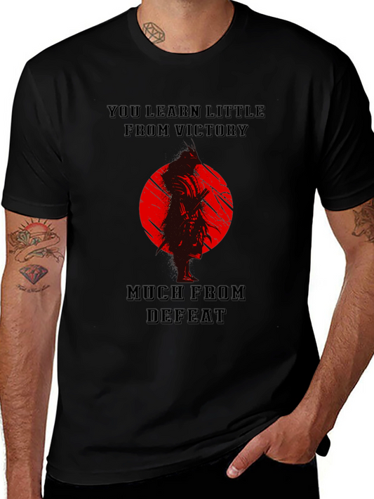 Samurai Defeat Victory Graphic T-Shirt