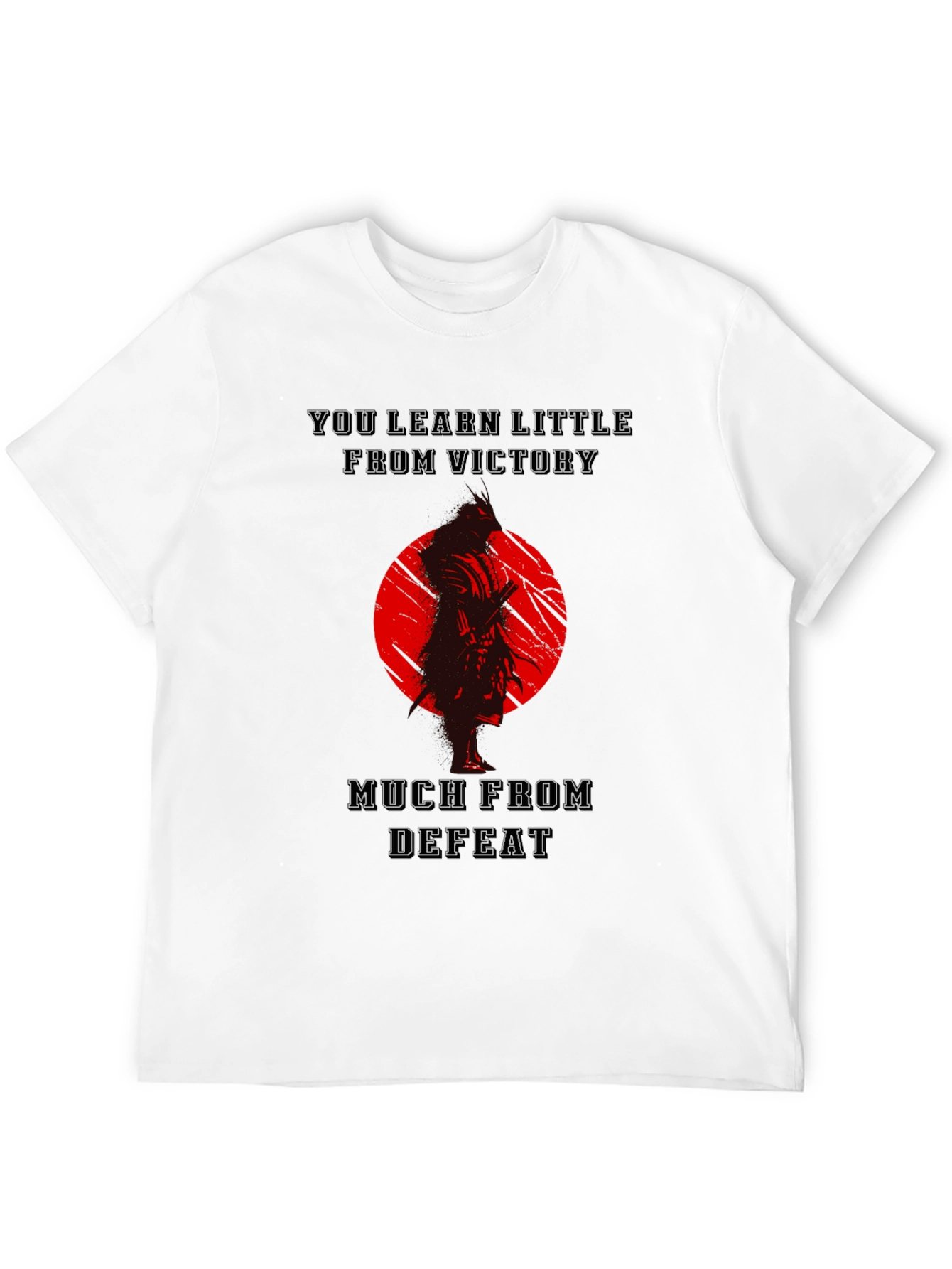 Samurai Defeat Victory Graphic T-Shirt