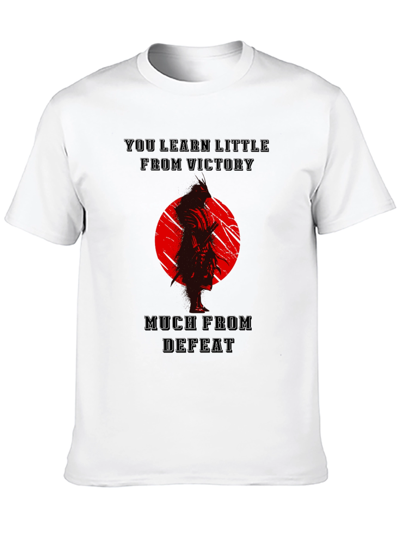 Samurai Defeat Victory Graphic T-Shirt