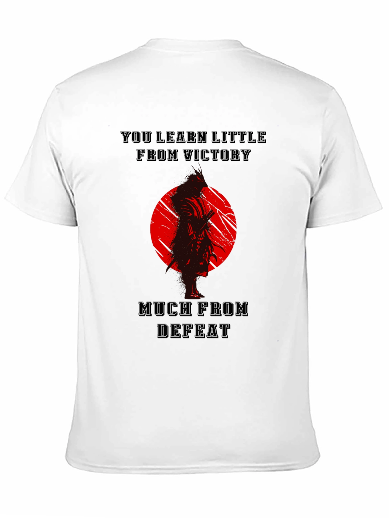 Samurai Defeat Victory Graphic T-Shirt