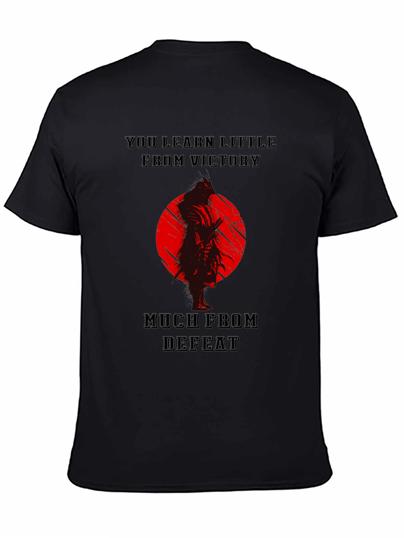 Samurai Defeat Victory Graphic T-Shirt