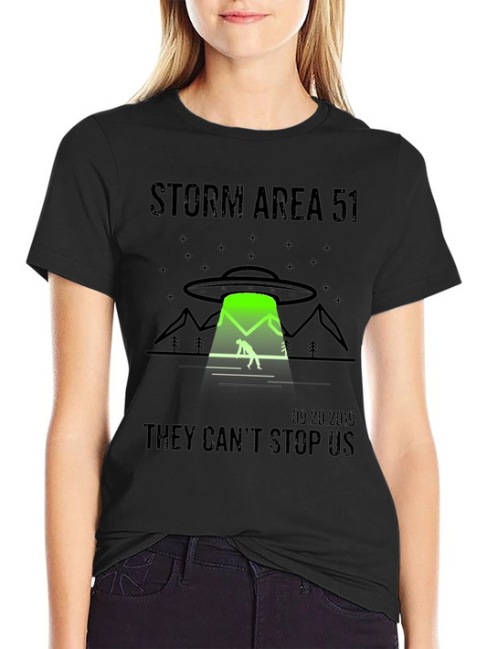 Storm Area 51 Graphic Tee - They Cant Stop Us