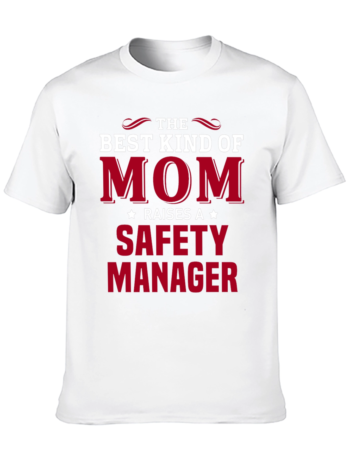 Best Kind of Mom Safety Manager Graphic Tee