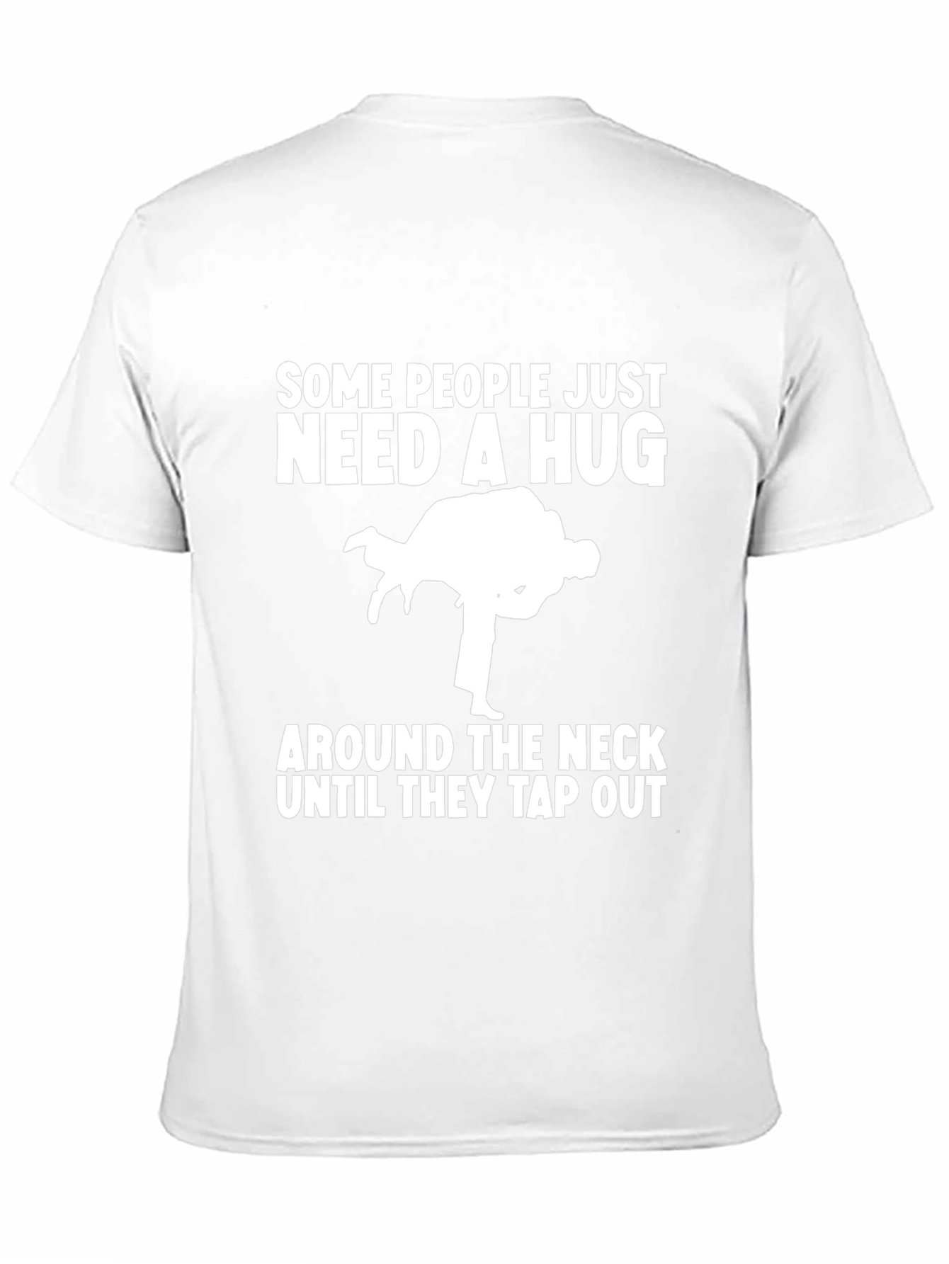 Funny Judo T-Shirt Hug Around The Neck