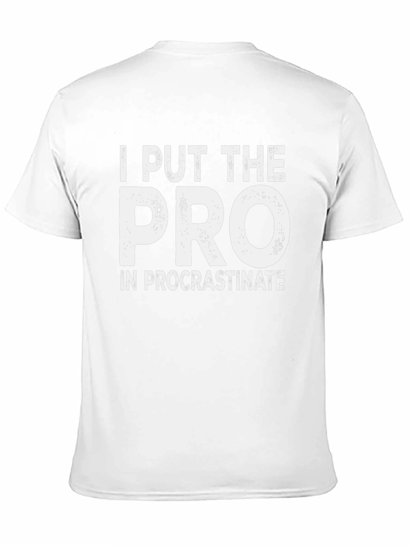 Procrastinate T-Shirt - Funny Slogan Tee