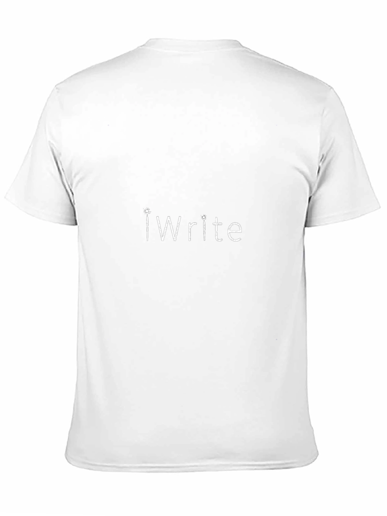 iWrite Black Graphic Tee - Writers Style