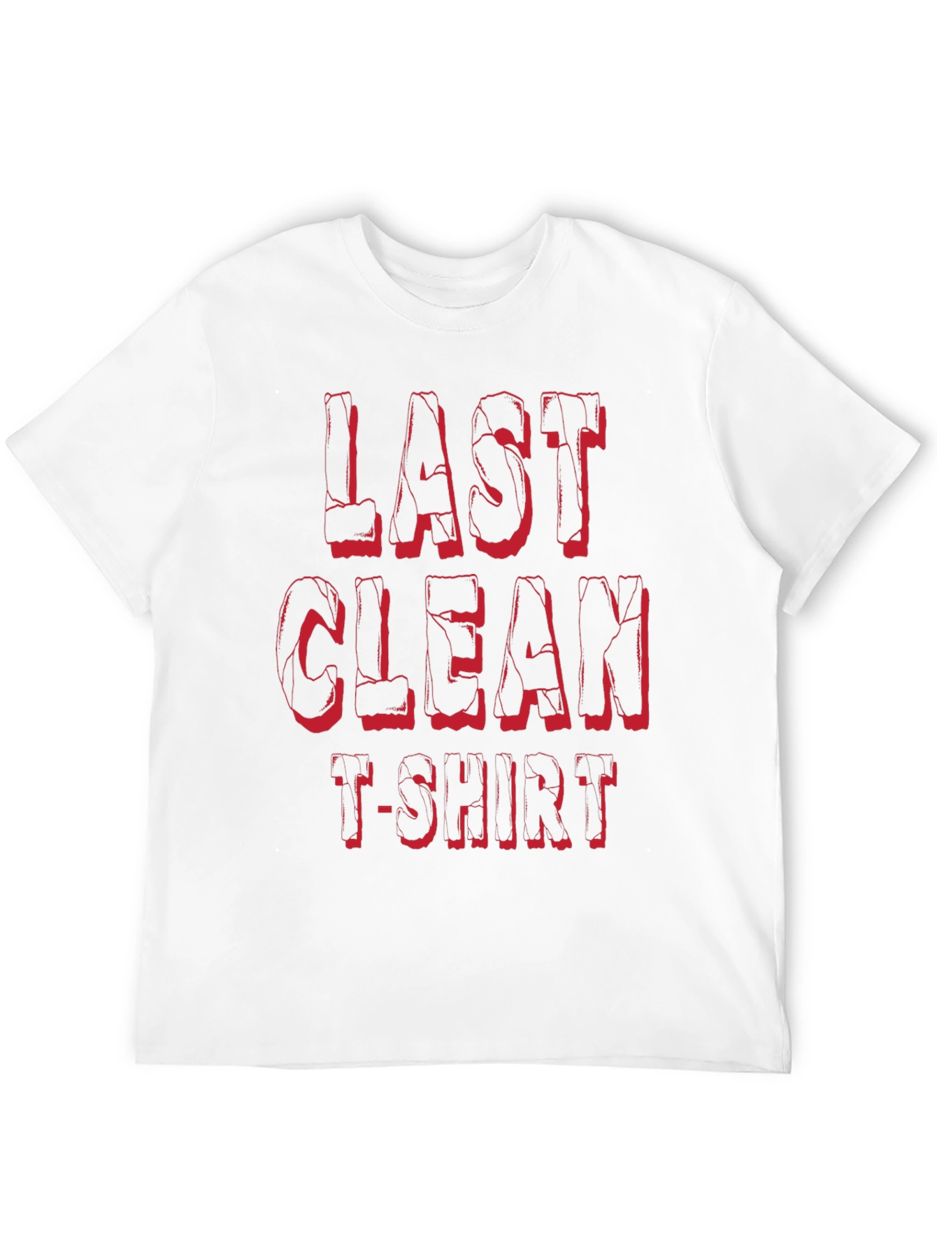 Last Clean T-Shirt Graphic Tee - Black