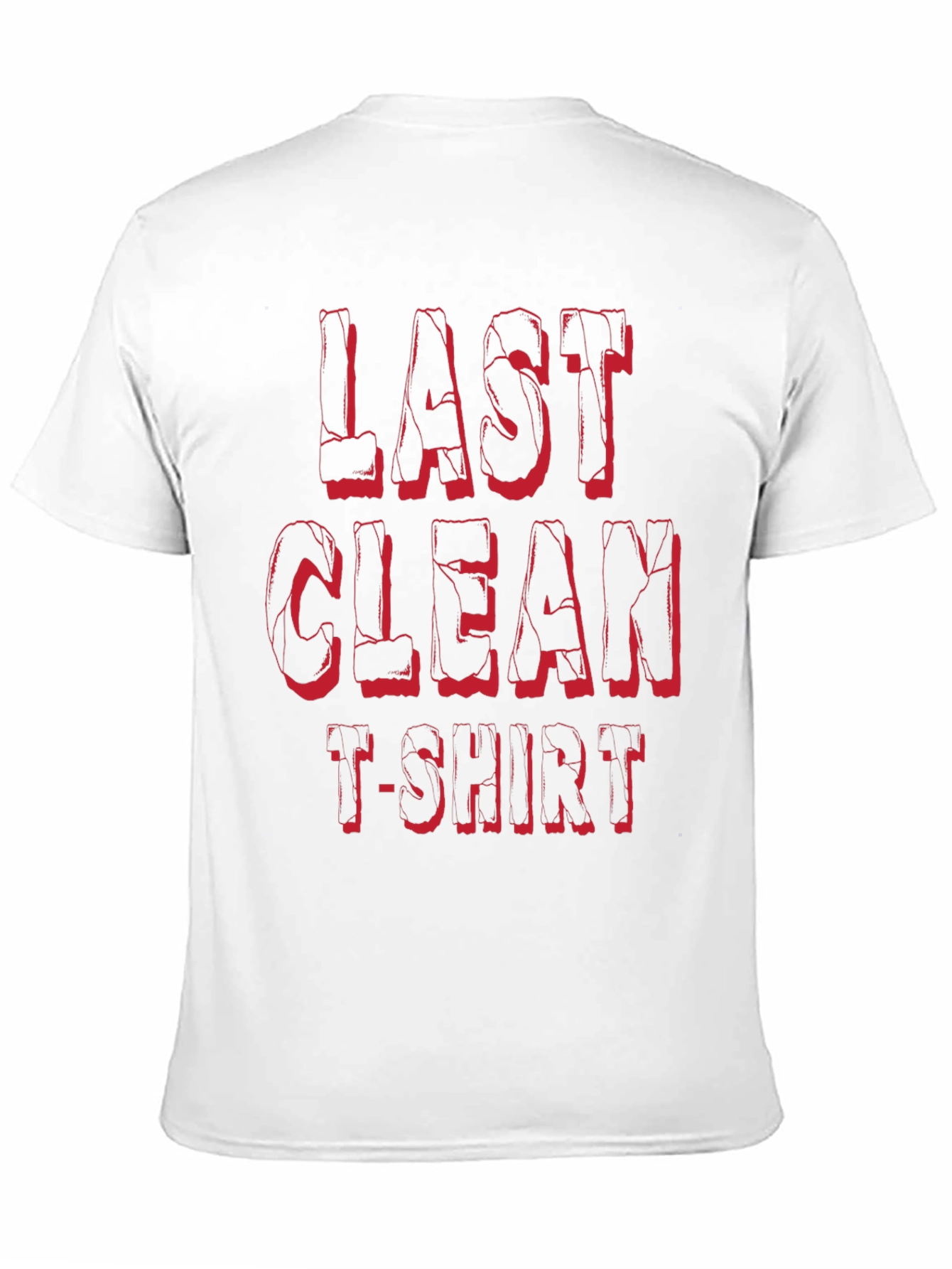 Last Clean T-Shirt Graphic Tee - Black