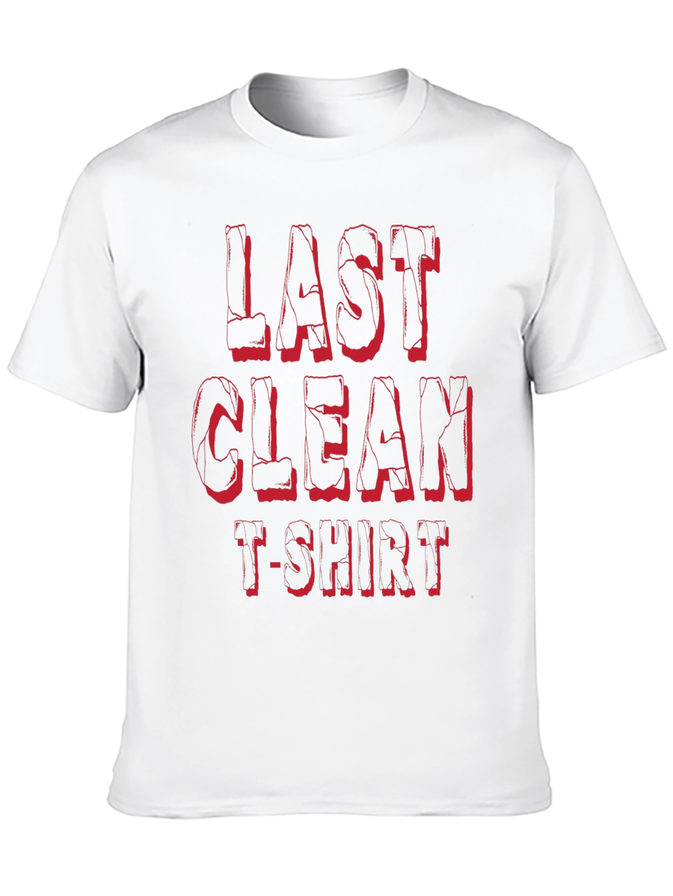 Last Clean T-Shirt Graphic Tee - Black
