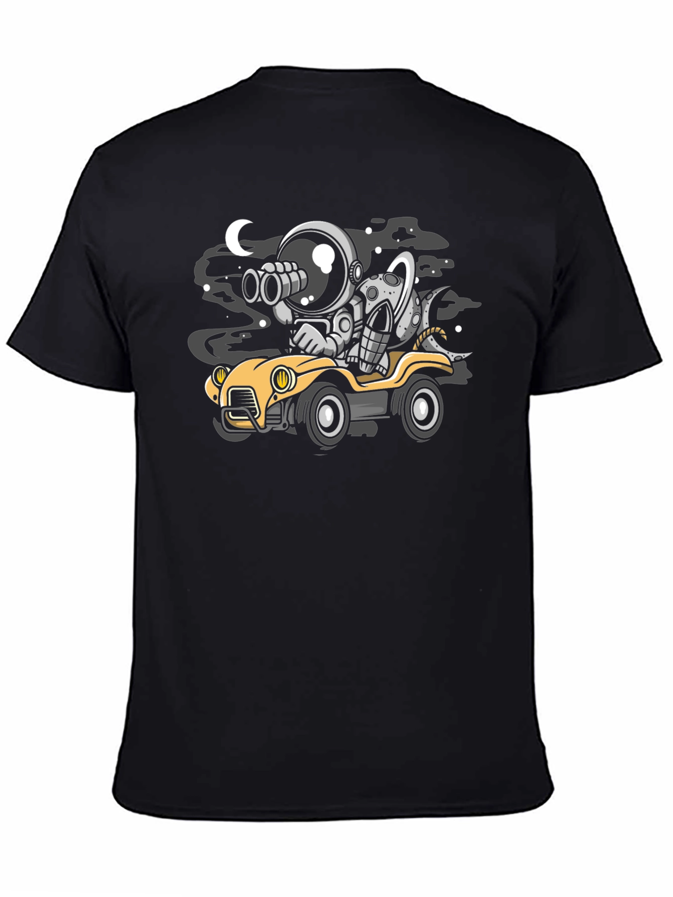 Astronaut & Moon Car T-Shirt