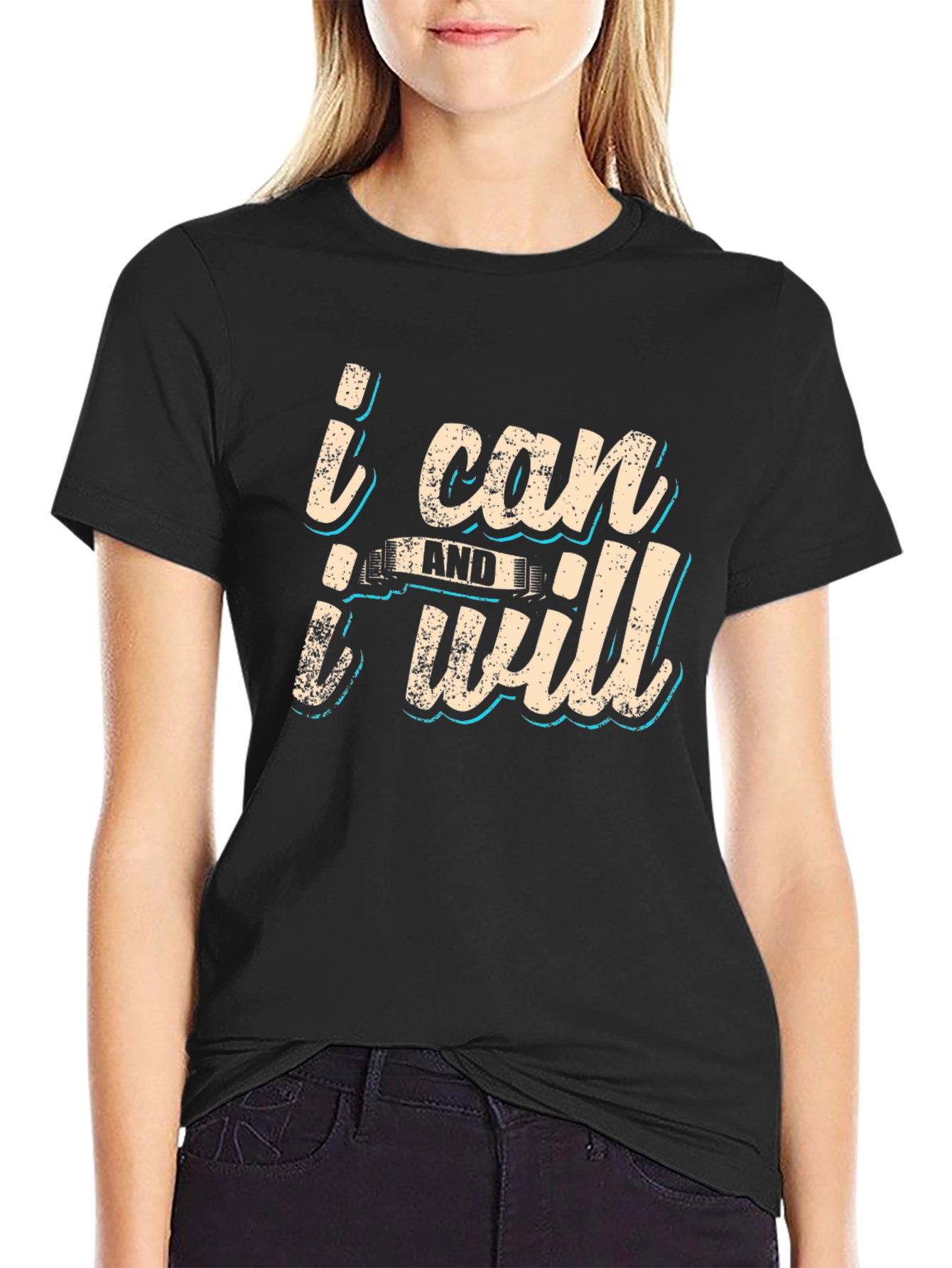 Motivational T-Shirt: I Can and I Will