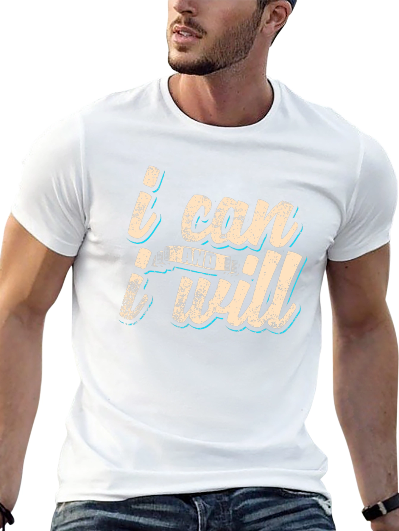 Motivational T-Shirt: I Can and I Will