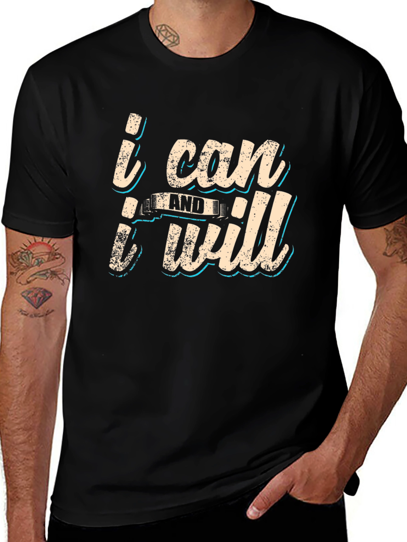Motivational T-Shirt: I Can and I Will