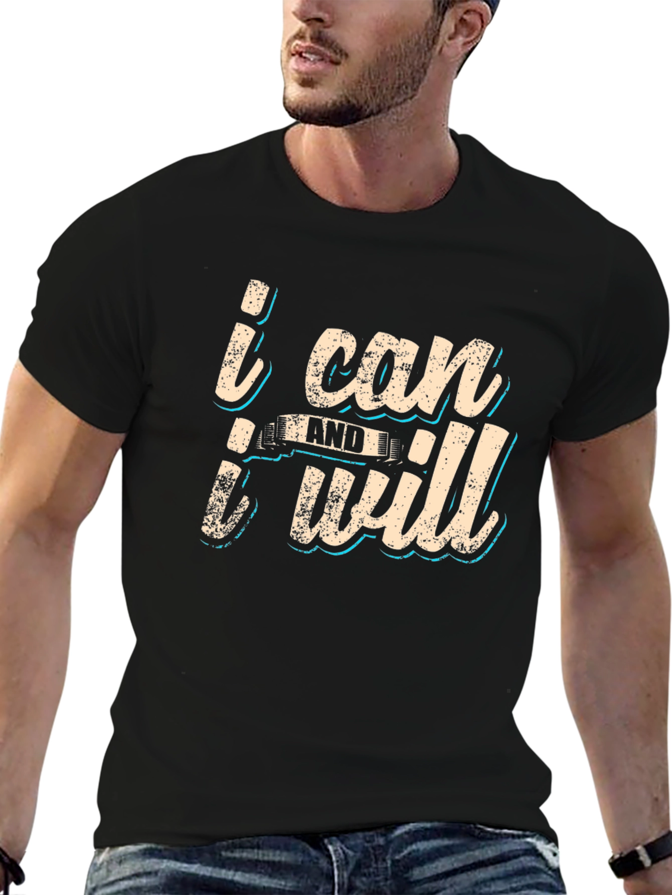 Motivational T-Shirt: I Can and I Will