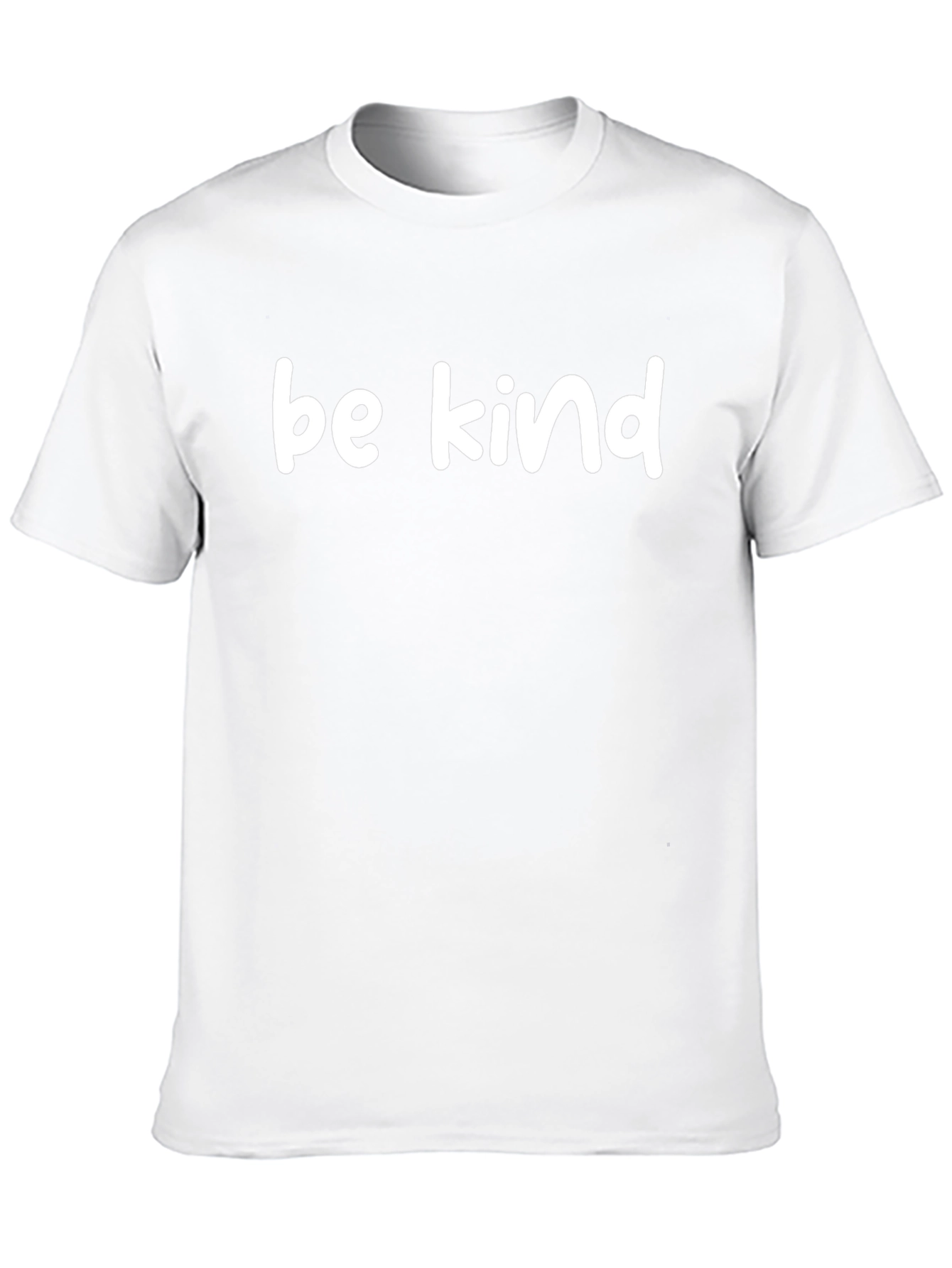 Be Kind Graphic Tee - Black Cotton T-Shirt