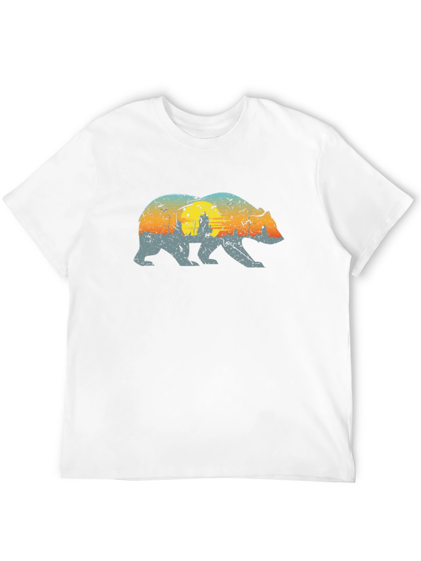 California Bear Graphic Tee - Black