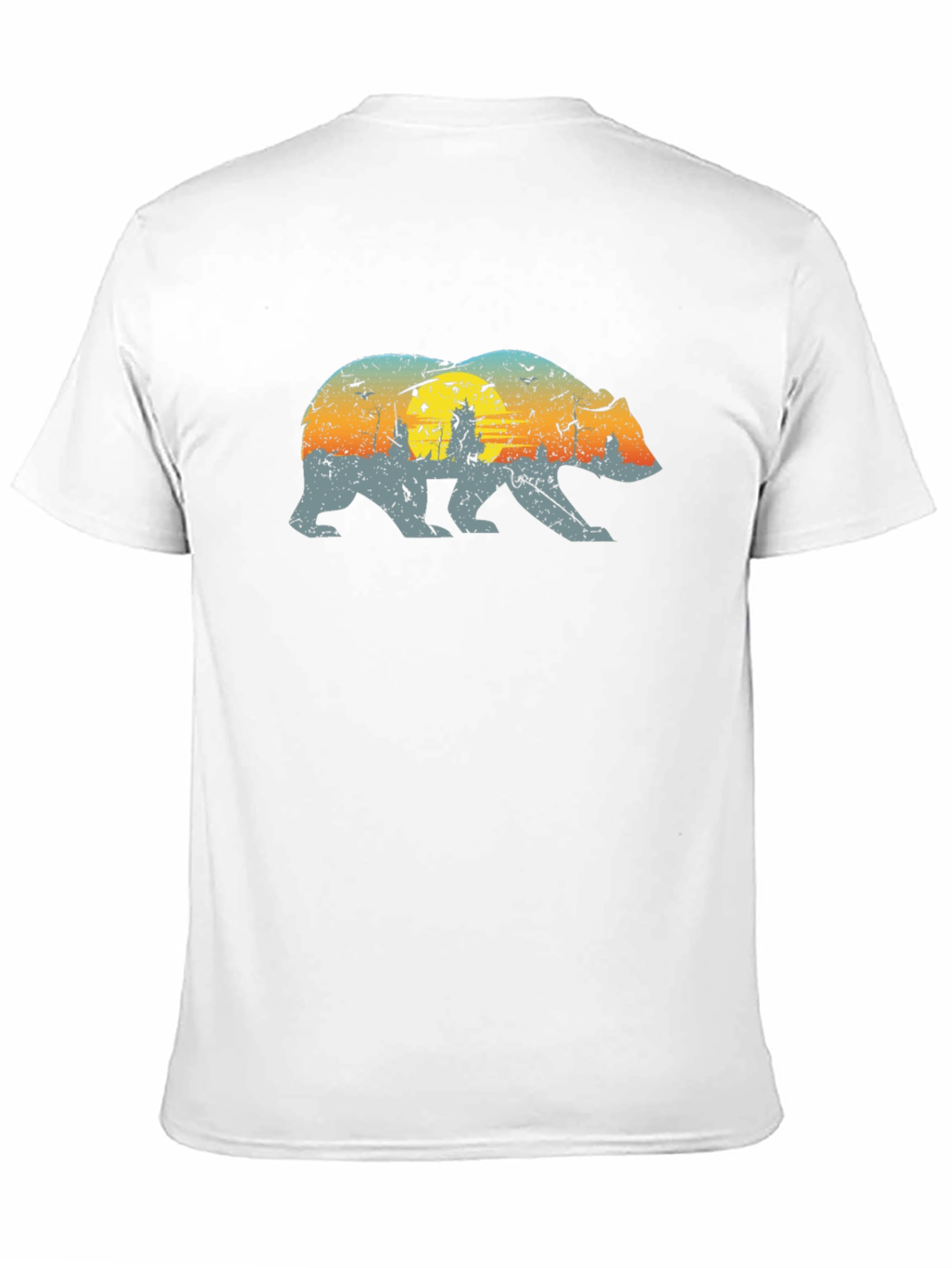 California Bear Graphic Tee - Black