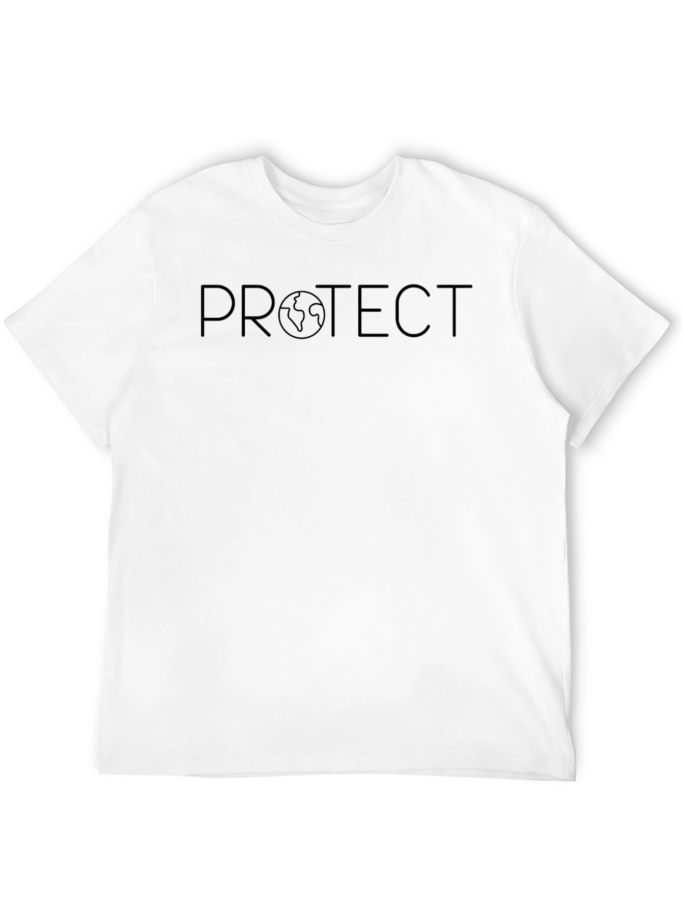 Protect Earth Graphic Tee - Black