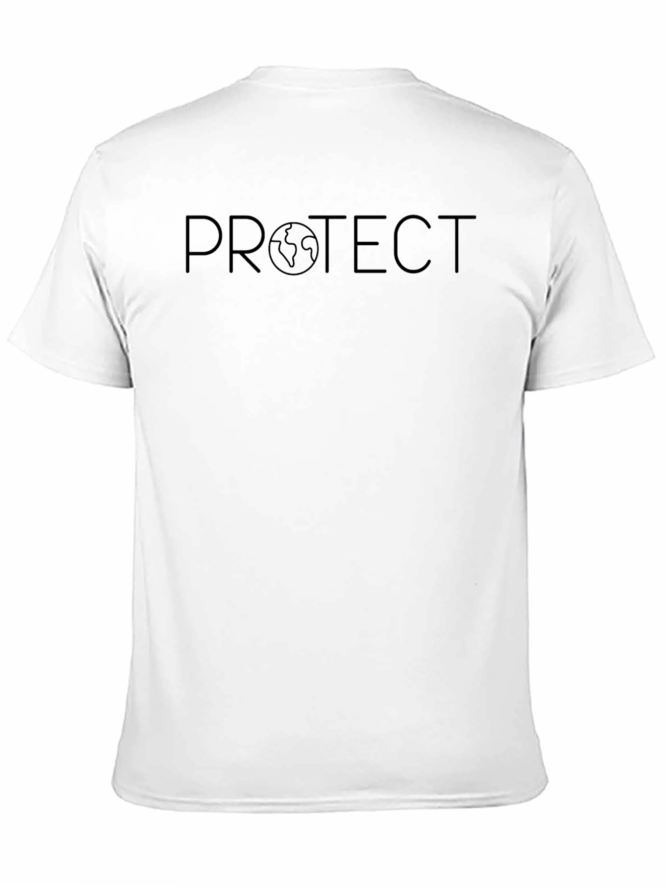 Protect Earth Graphic Tee - Black