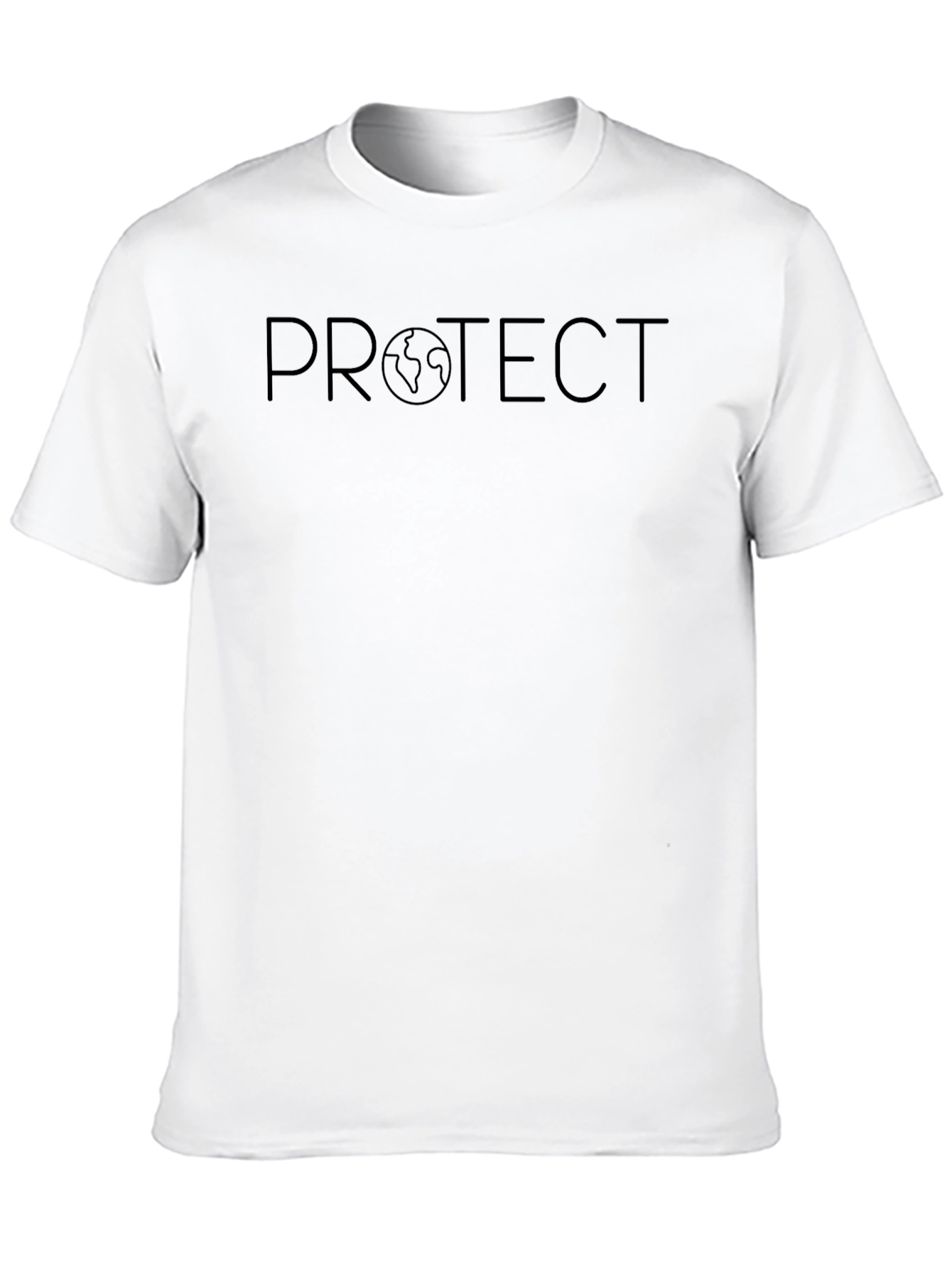 Protect Earth Graphic Tee - Black