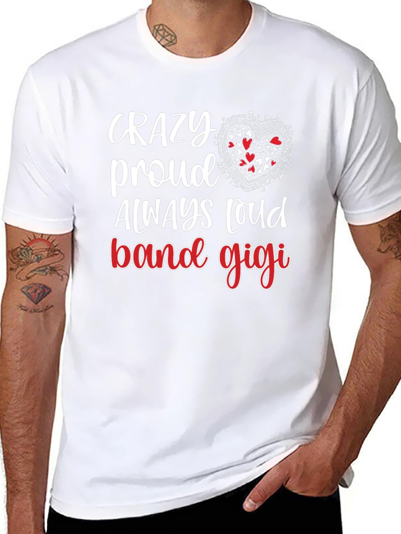 Crazy Proud Band Gigi T-Shirt