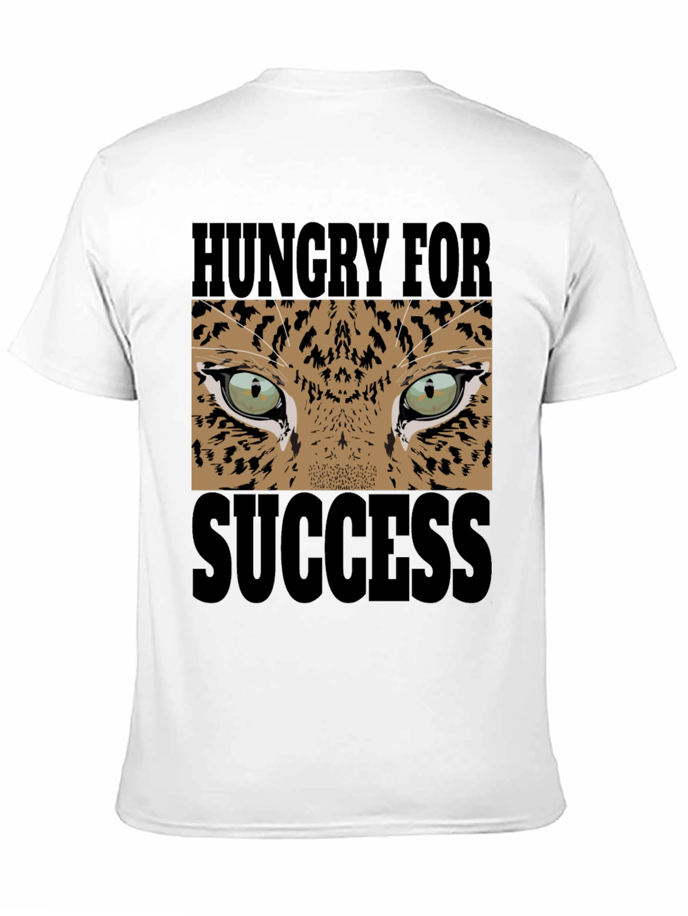 Hungry for Success Leopard Graphic Tee