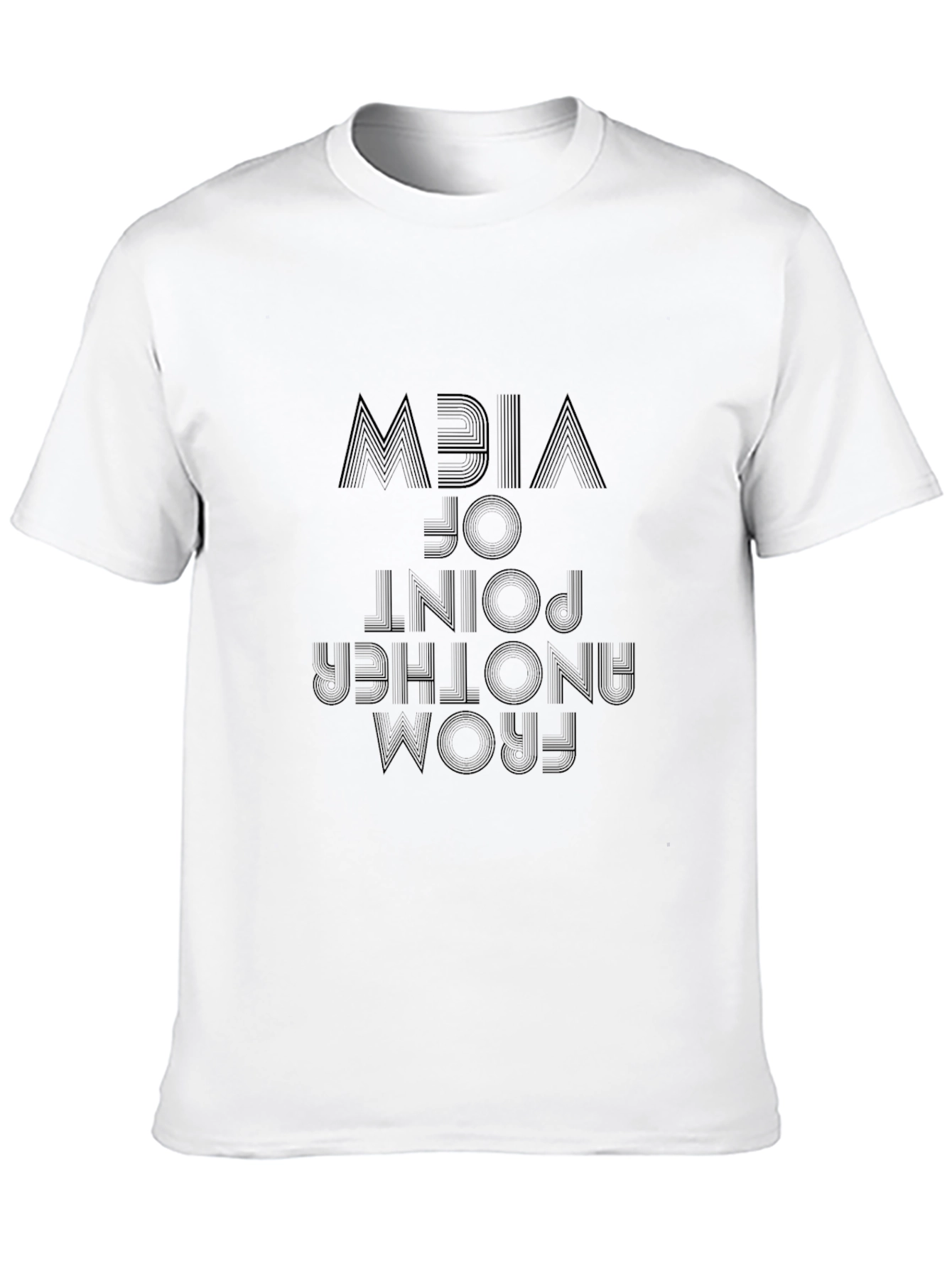 Another Point of View Graphic Tee - Black