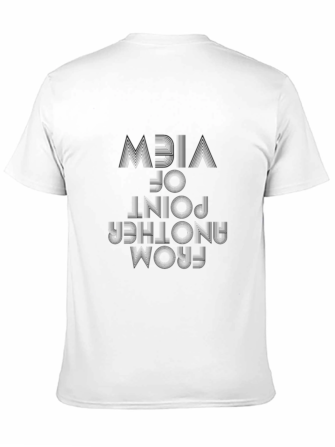 Another Point of View Graphic Tee - Black