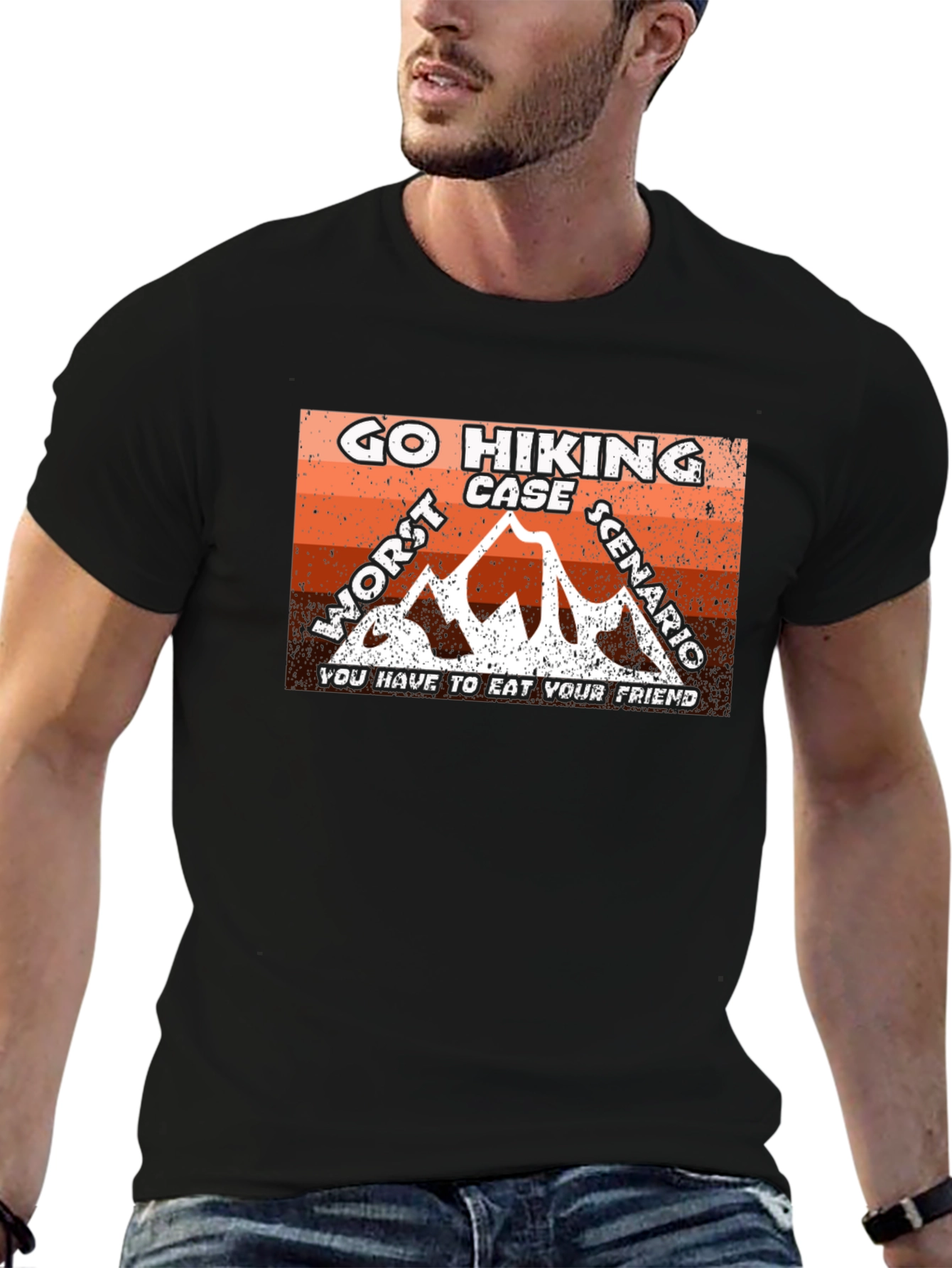 Go Hiking Worst Case Scenario T-Shirt
