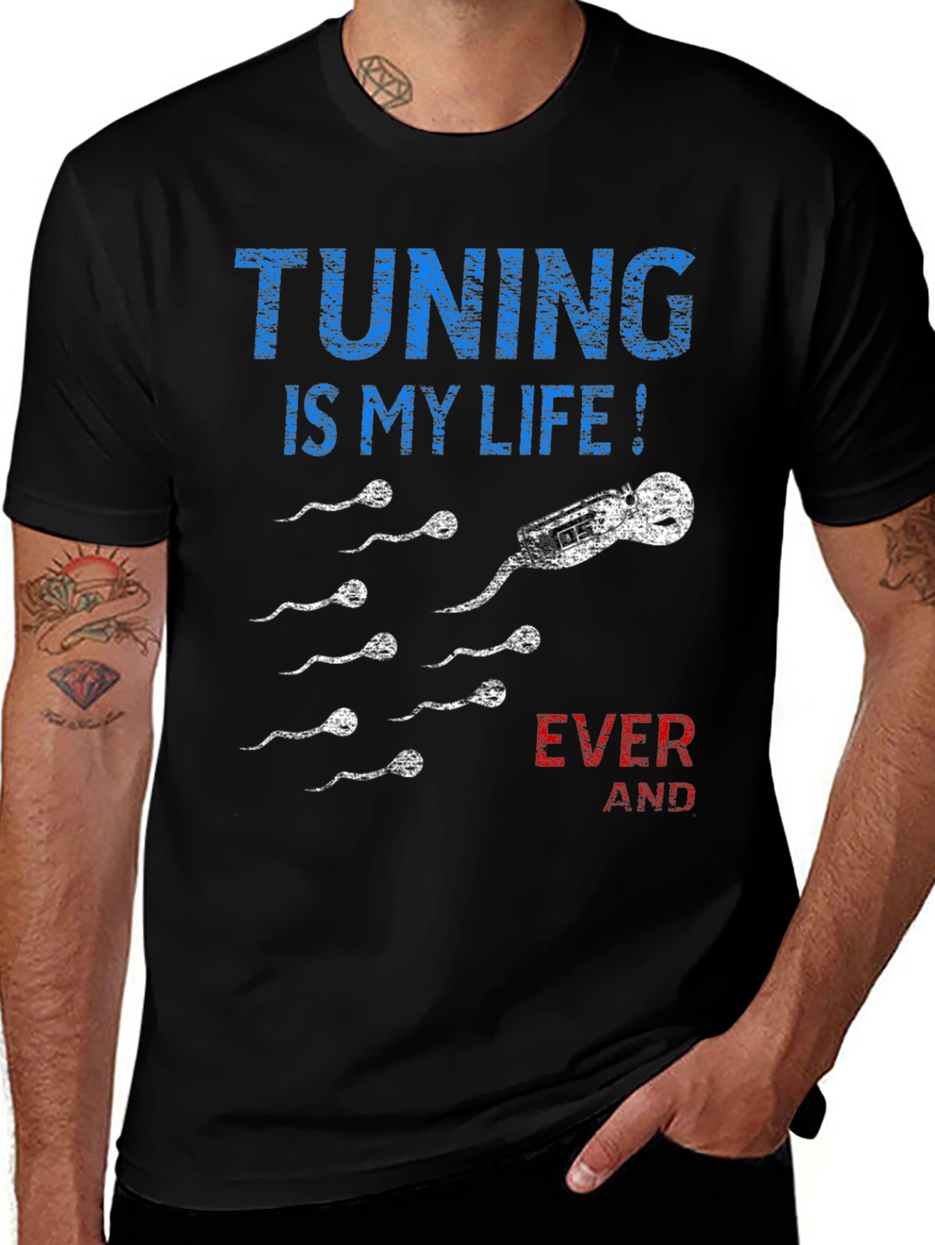 Tuning Is My Life Graphic T-Shirt