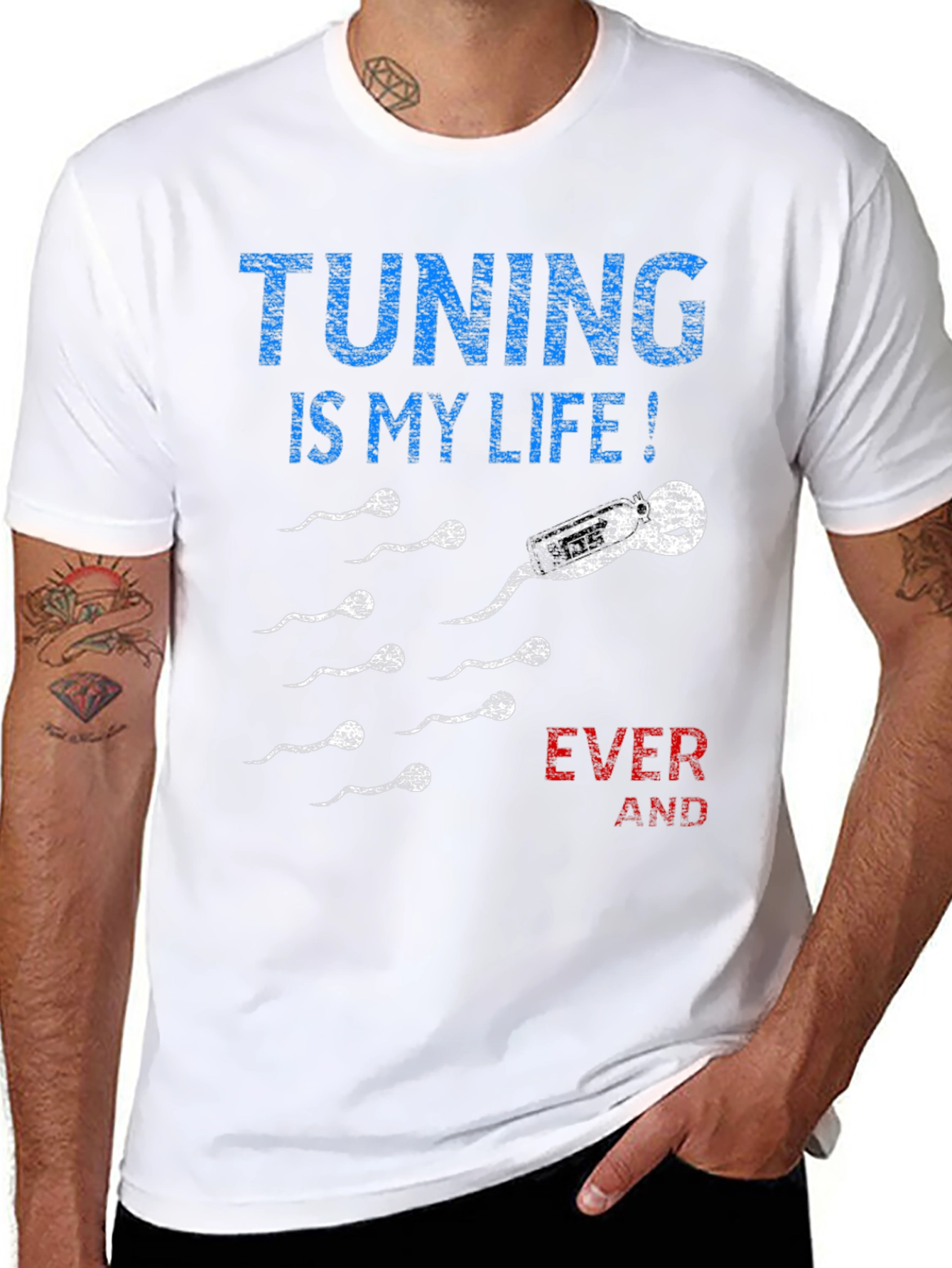 Tuning Is My Life Graphic T-Shirt