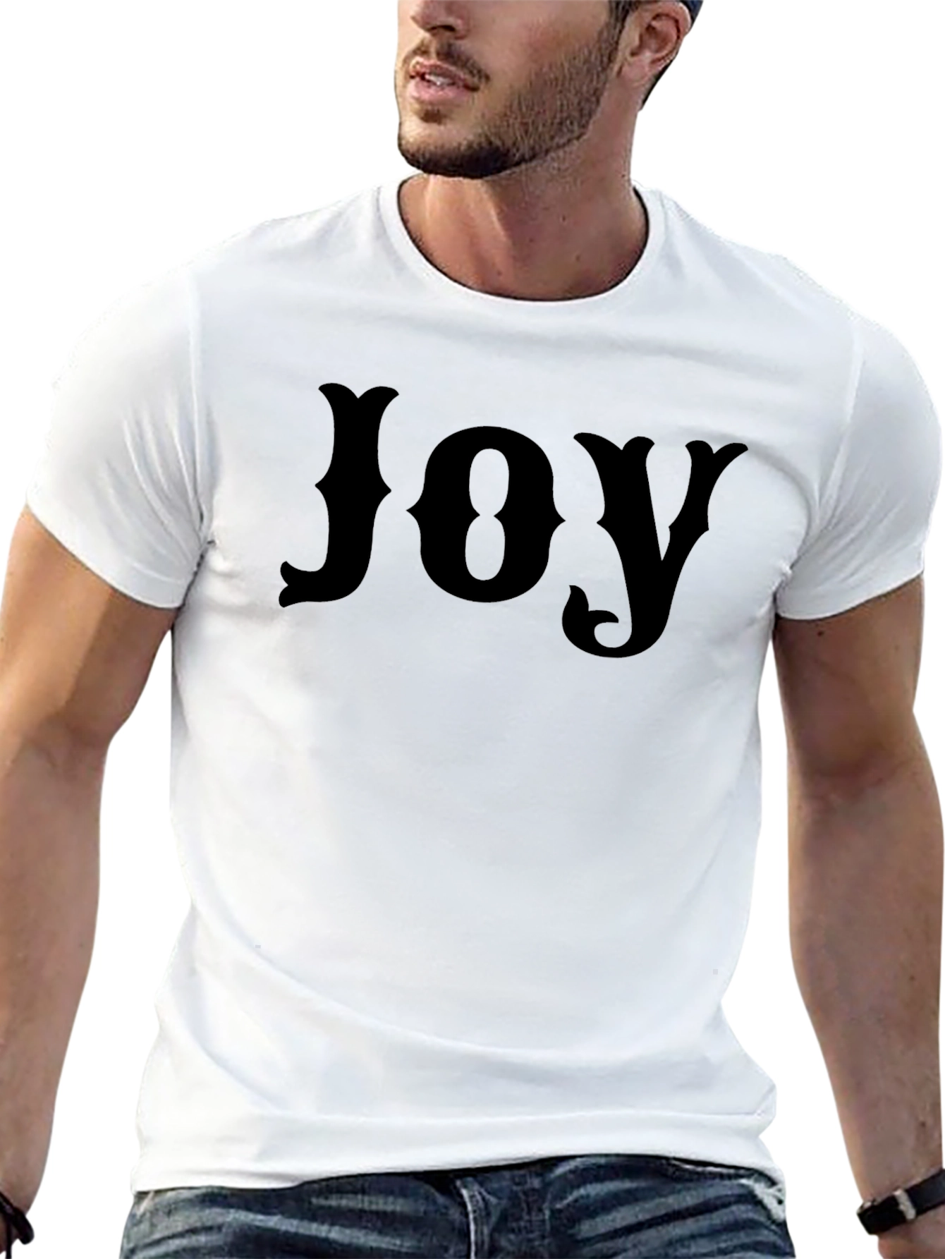 Joy Graphic Print Tee - Unisex Short Sleeve
