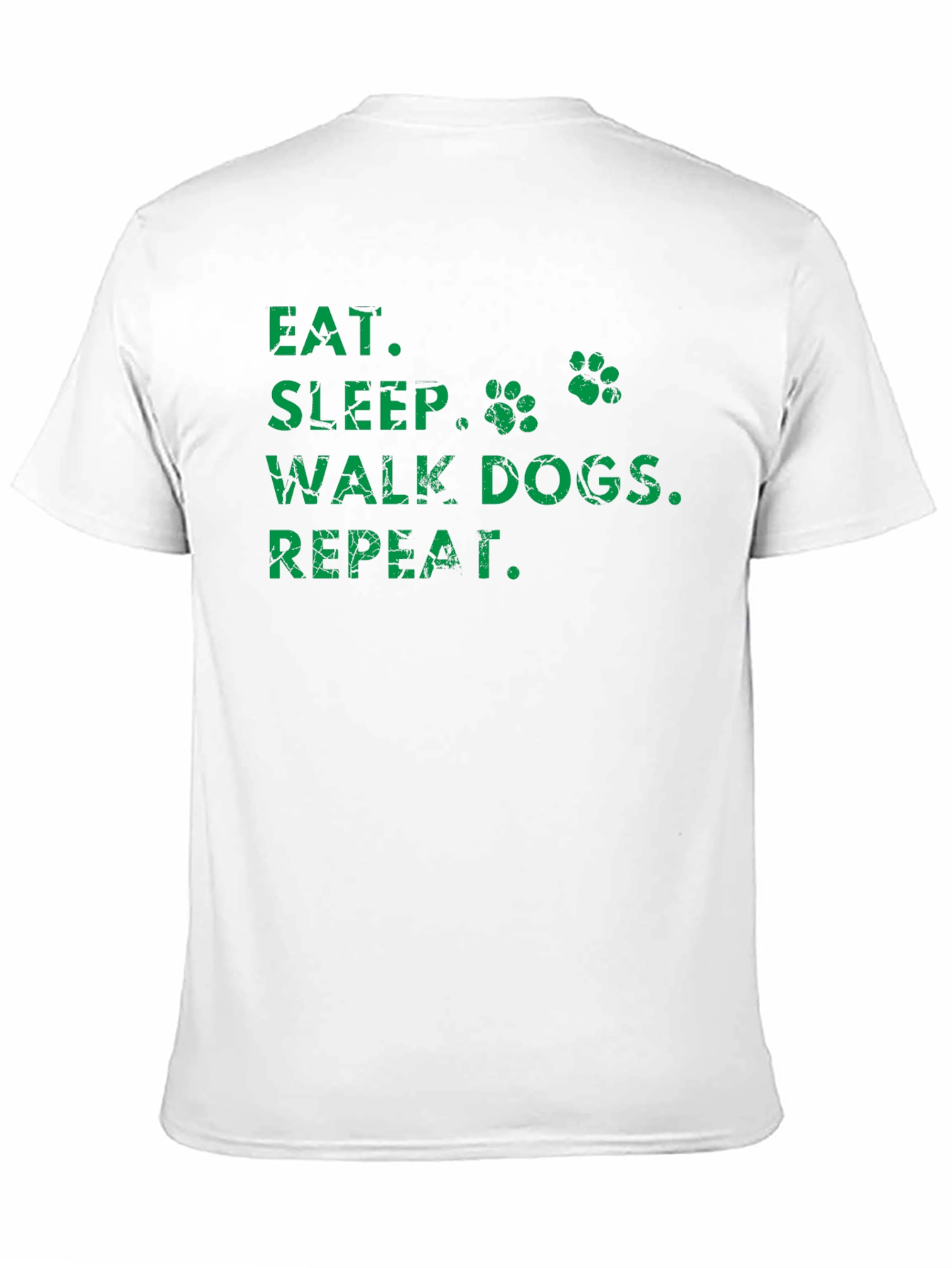 Eat Sleep Walk Dogs Repeat T-Shirt