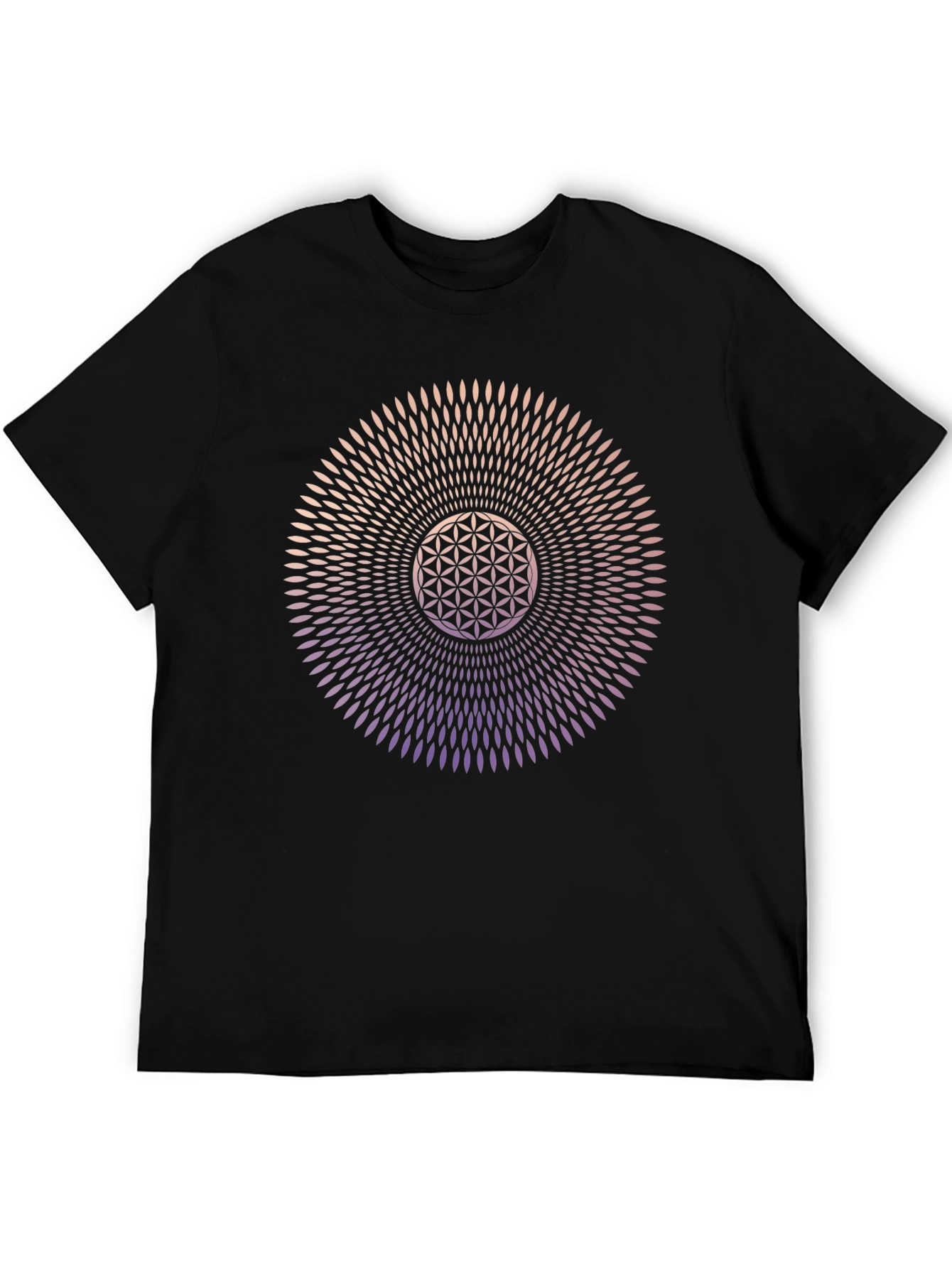 Sacred Geometry Flower of Life Graphic Tee