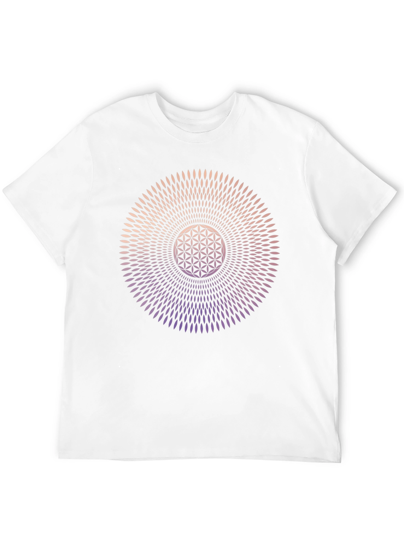 Sacred Geometry Flower of Life Graphic Tee