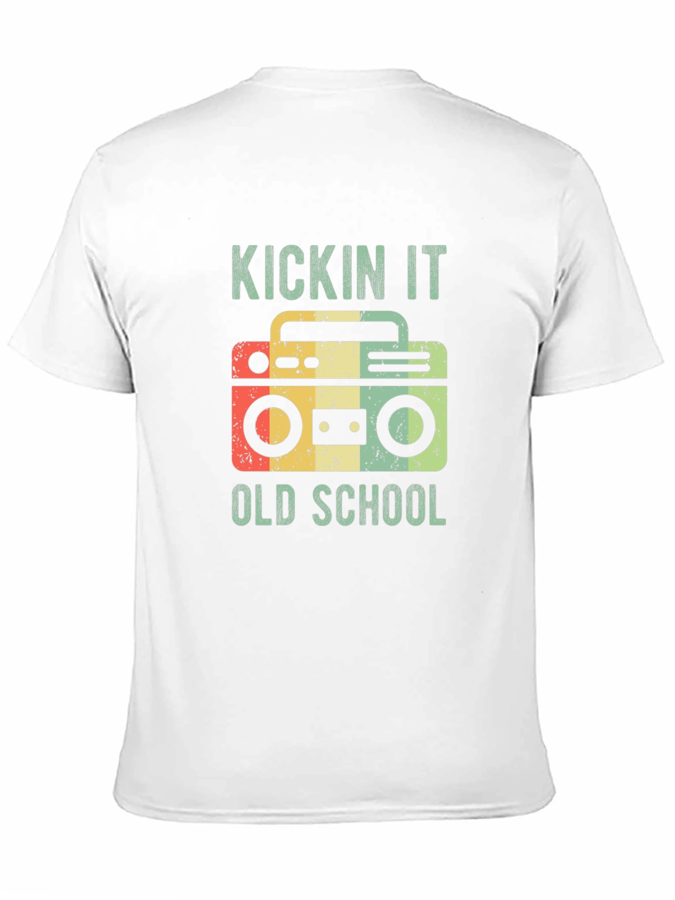 Retro Boombox T-Shirt - Kickin It Old School!
