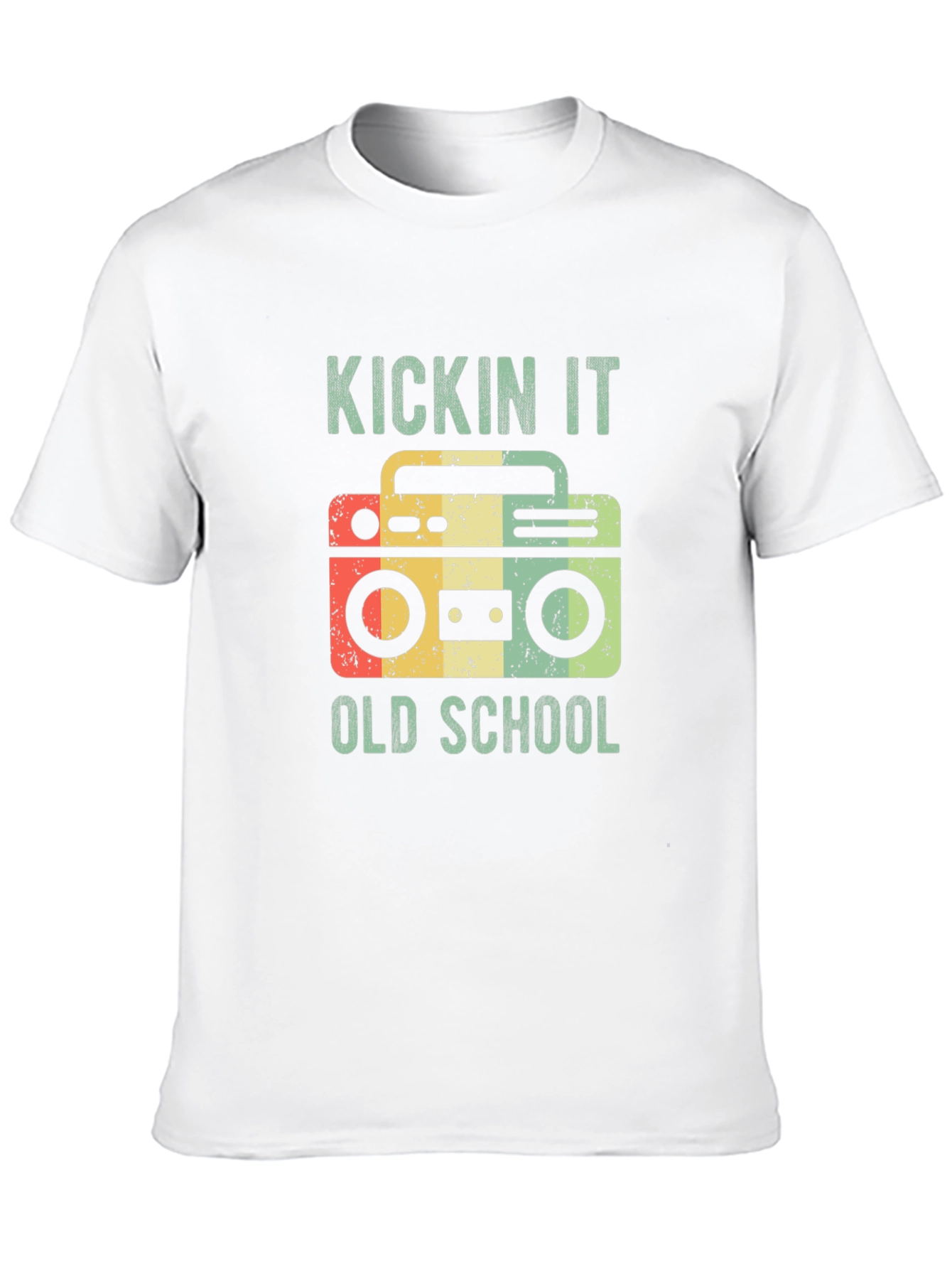 Retro Boombox T-Shirt - Kickin It Old School!