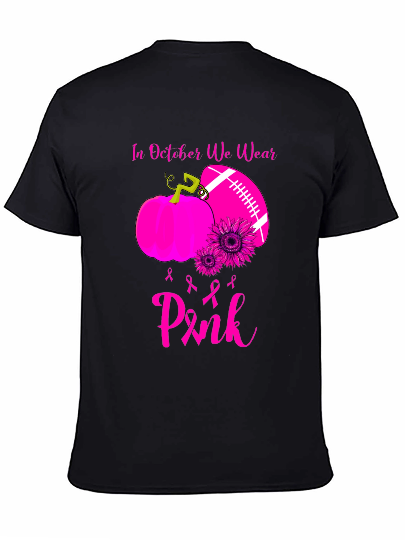 In October We Wear Pink T-Shirt