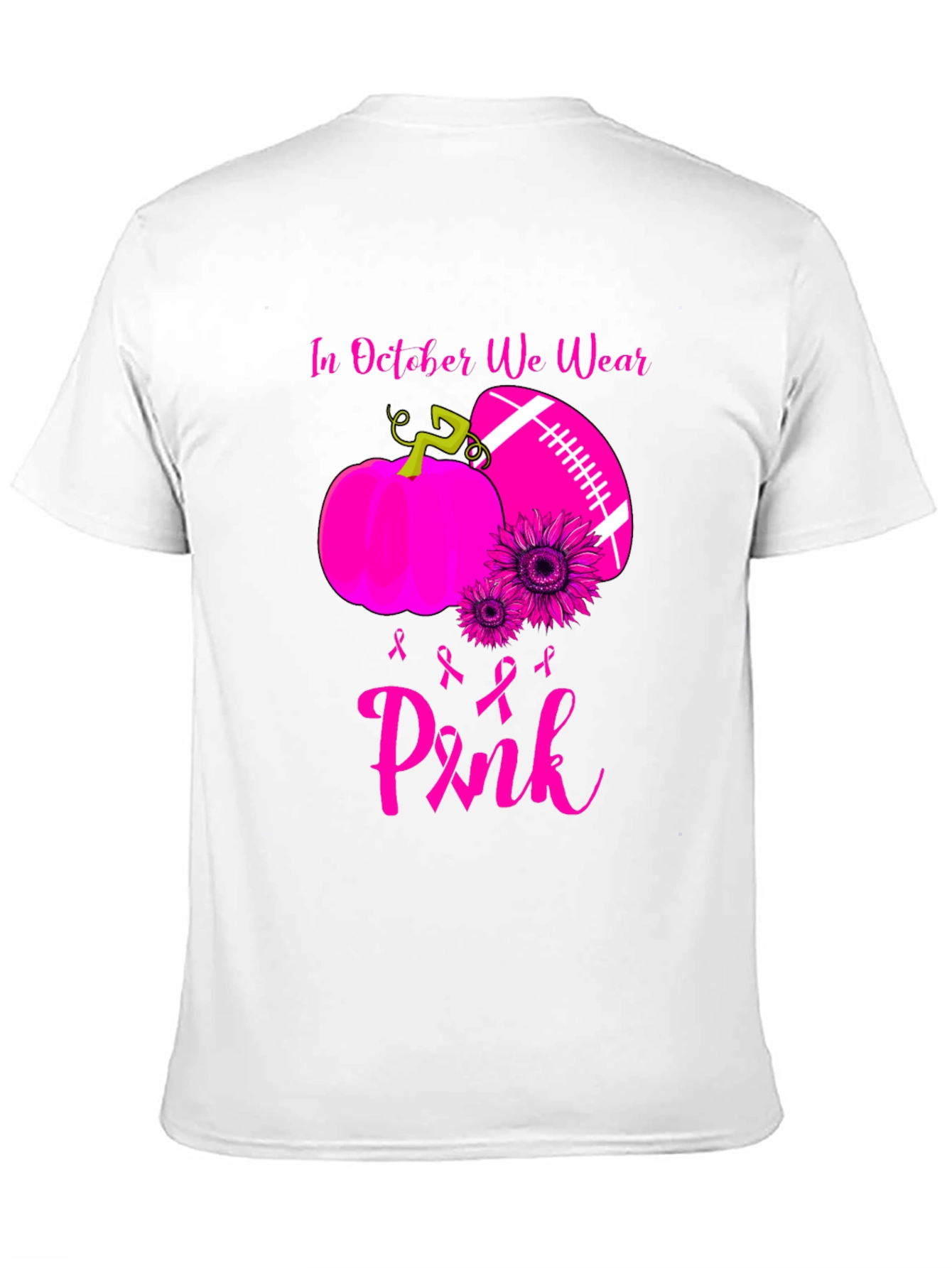 In October We Wear Pink T-Shirt