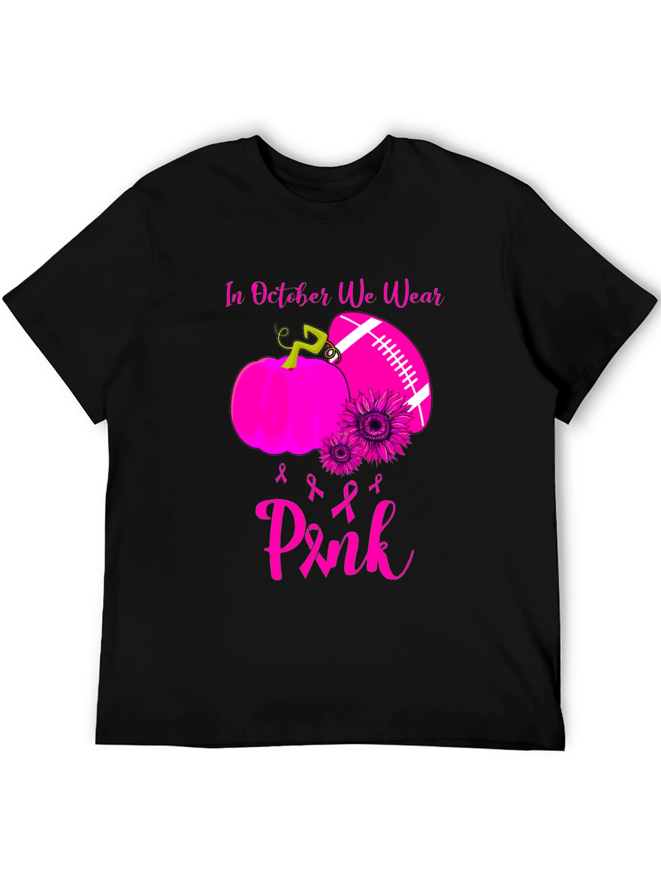 In October We Wear Pink T-Shirt
