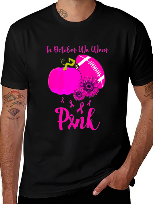 In October We Wear Pink T-Shirt