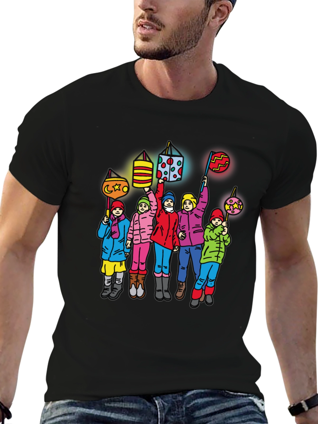 Lantern Parade Graphic Tee - Unisex