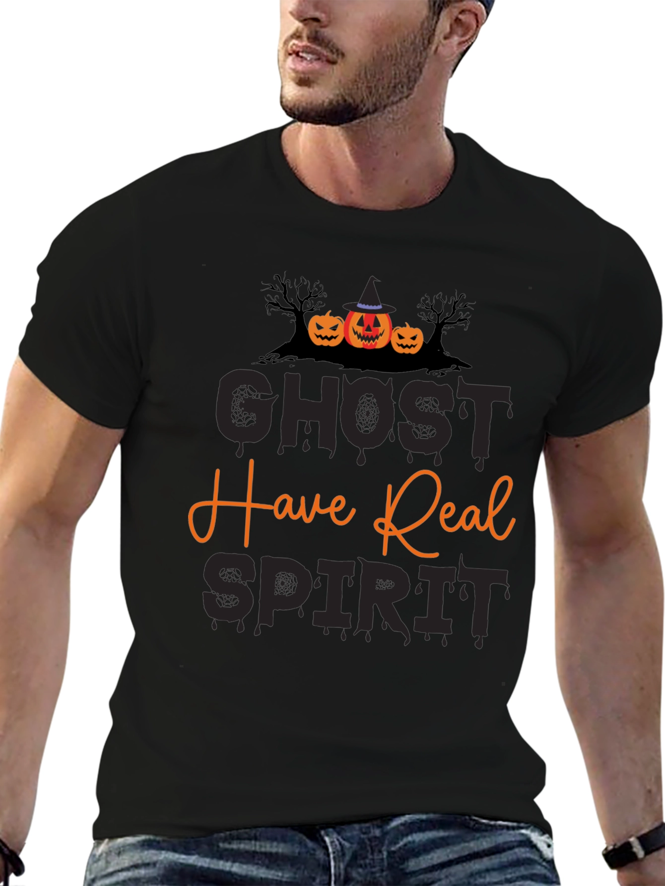 Ghost Have Real Spirit Halloween Tee