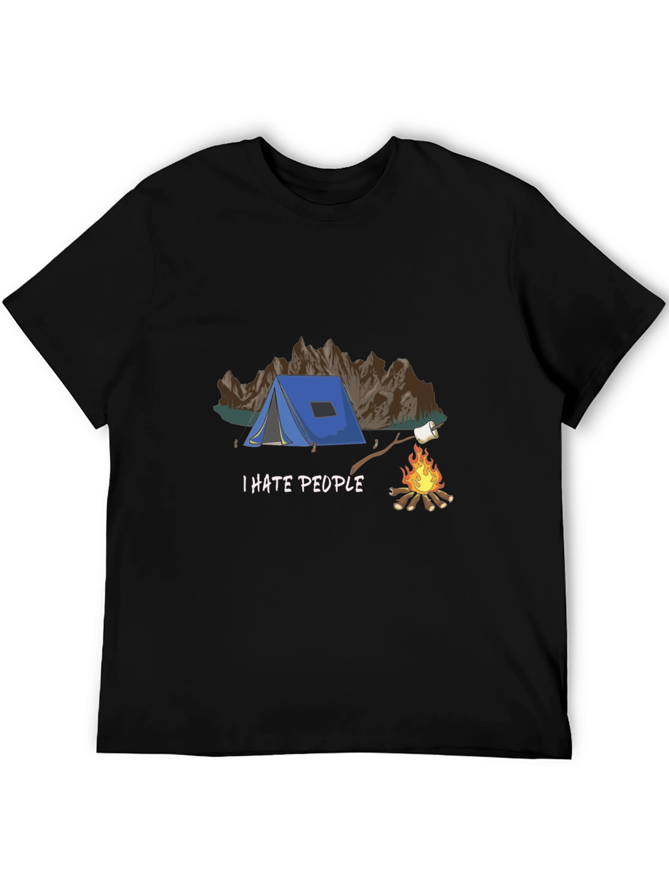 I Hate People Camping T-Shirt